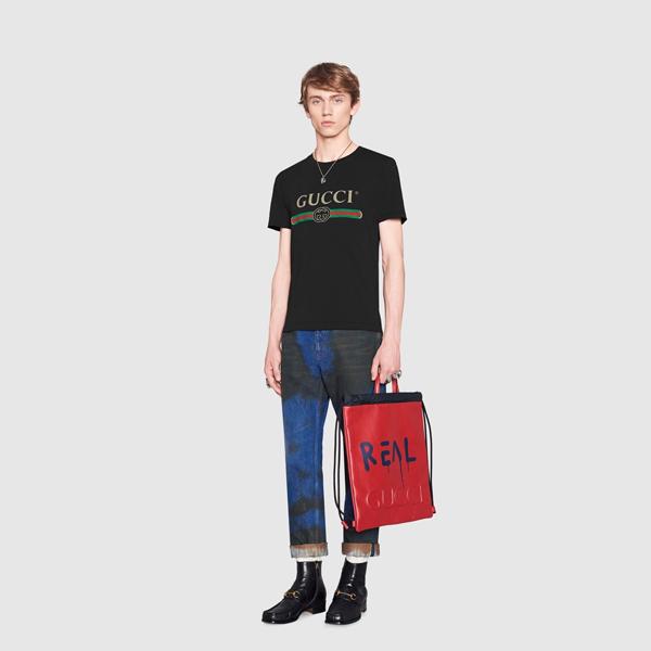 人気 GUCCI Tシャツ コピー ロゴ ウォッシュド Tシャツ 8073003